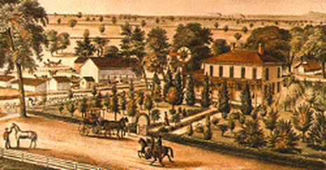Jack Tone Ranch, circa. 1870.